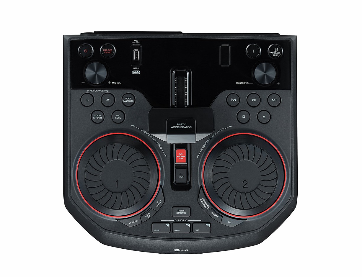 Lg Ok Watts Xboom Entertainment System With Karaoke And Dj