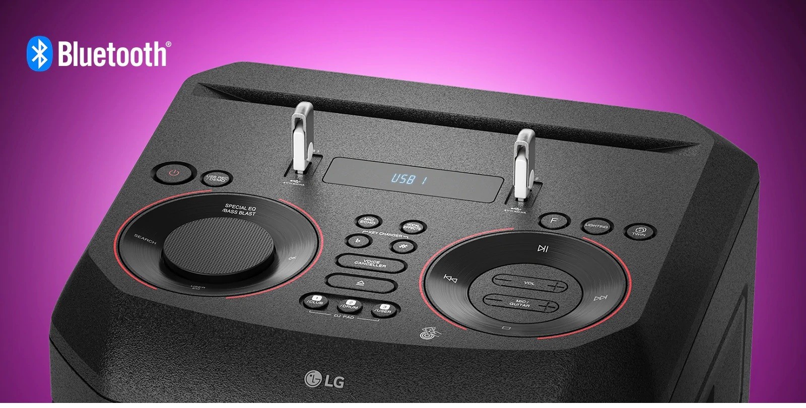 LG XBOOM ON9 Sound System with Super Bass Boost & Multi