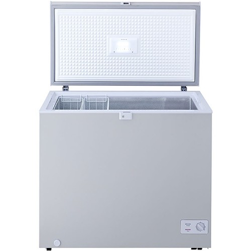 LG GCS215SQFG 190 Litres Chest Freezer With LED Lighting, Fast Freezing, Wire basket, Four Wheel