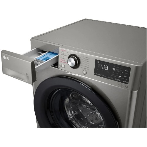 LG F4R3VYG6P 9kg Fully Automatic Front Load Washing Machine with Spa Steam