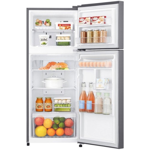 LG GN-B202SQBB 187 Litres Top Freezer 2 Doors Refrigerator with Smart Inverter Compressor