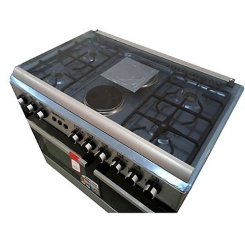 Bruhm BGC-9641G2 4 Gas and 2 Hotplates 90 x 60 Stove with Grill
