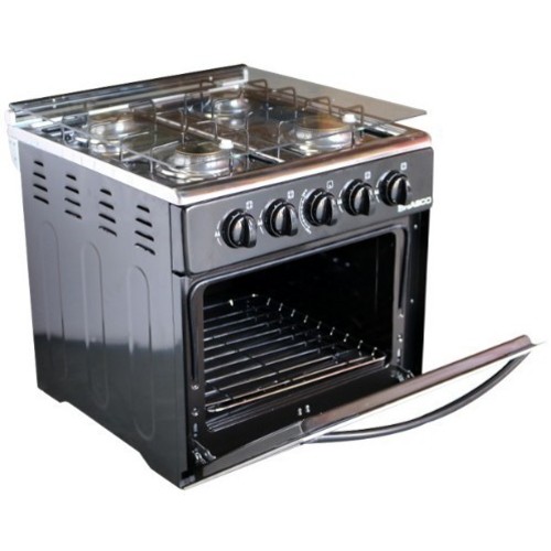 Nasco GCNAS-50MO Mini Oven 4 Burners Gas Stove