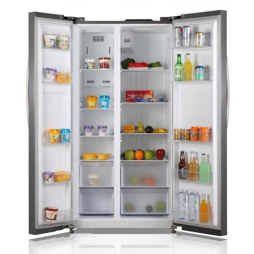 Nasco FF2-66D Side by Side Refrigerator with Water Dispenser