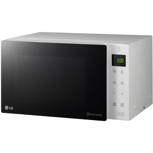 LG MS2535GISW 25 Litres Solo NeoChef Smart Inverter Microwave Oven