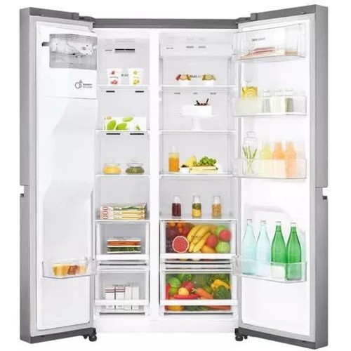 LG GC-L247SLKV 601 Litres Inverter Linear Compressor Side by Side Refrigerator with Dispenser