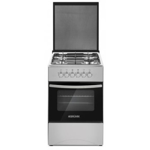 Bruhm BGC-5040G2 4 Burner 50 x 50 Stove with Grill