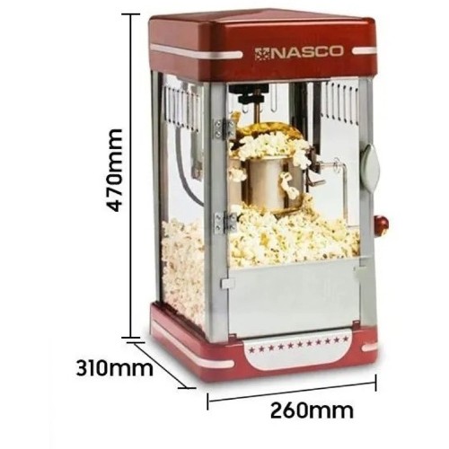 Nasco PC5400-GS 370 Watts Popcorn Maker Machine