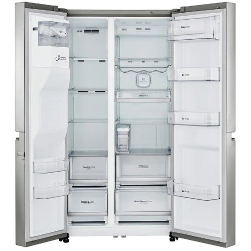 LG GC-L247SLLV 601 Litres Inverter Linear Compressor Side by Side Refrigerator with Water Dispenser