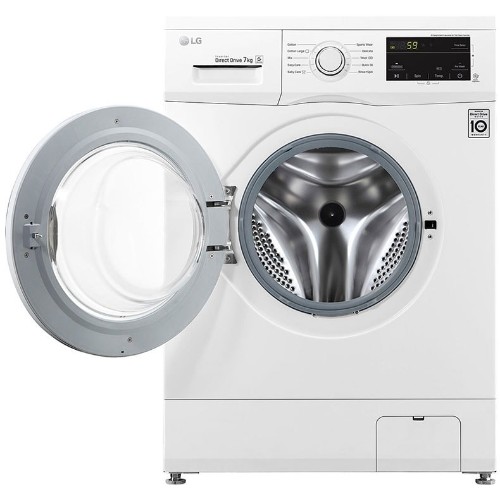 LG FH2J3QDNG0P 7Kg Front Load Washing Machine With Inverter DD and Smart Diagnosis