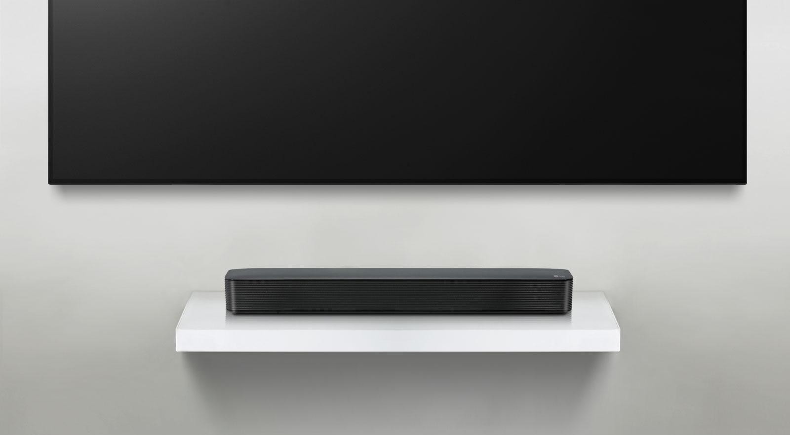 LG SK1 40Watts Bluetooth 2.0Channel Compact Sound Bar - Indus