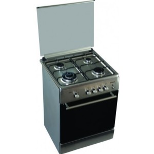 Scanfrost SFC-6402-BLACK Gas Stove with Grill